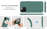 CordKing iPhone 13 Series Silicone Ultra Slim Shockproof Protective Phone Case