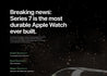 Apple Watch Midnight Aluminum Case with Sport Band