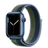 Apple Watch Series 7 Blue Aluminum Case with Sport Loop