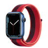 Apple Watch Series 7 Blue Aluminum Case with Sport Loop